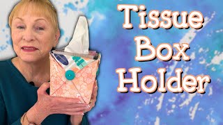 Tissue Box Holder DIY  20 Minute Sewing Project  The Sewing Room Channel [upl. by Clarey]