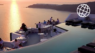 Santorini Greece Amazing Places 4K [upl. by Nosneh]