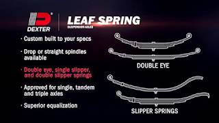 DEXTER TV  Leaf Spring Suspension Axles [upl. by Etteniuqna]