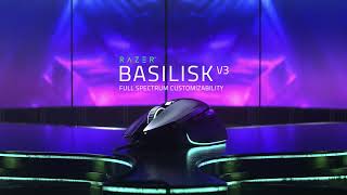 Razer Basilisk V3  Full Spectrum Customizability [upl. by Noffihc]