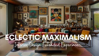 Eclectic Maximalist Interior Design Style Extended Experience [upl. by Cram]