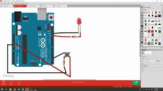 Intro to Arduino Part 1  Fritzing [upl. by Mathews]