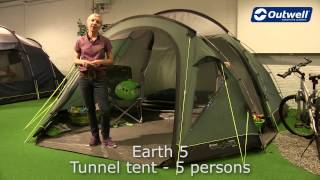 Outwell Earth 5 Tent  Innovative Family Camping [upl. by Ayaet]