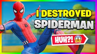 SPIDERMAN IN FORTNITE 😂🕷️🔥 [upl. by Remos419]