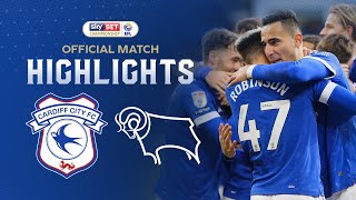 HIGHLIGHTS  CARDIFF CITY vs DERBY [upl. by Ulric578]