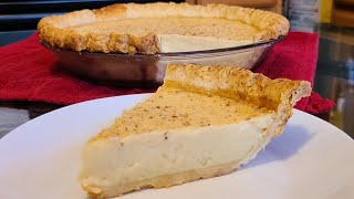 How to make Homemade Custard Pie [upl. by Dorweiler547]