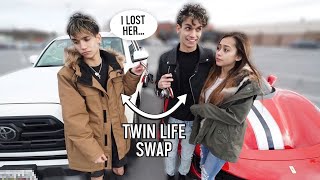 Twins Swap Lives For 24 HOURS [upl. by Cerallua]