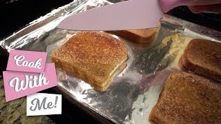 THE BEST CINNAMON TOAST RECIPE  COOK WITH ME [upl. by Arais620]