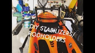 DIY Kayak Stabilizers amp Rodholders [upl. by Anaud761]