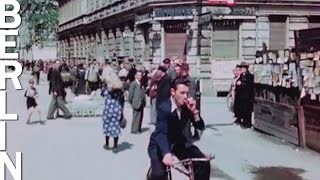 Berlin in July 1945 HD 1080p color footage [upl. by Xuaegram]