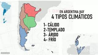 Climas y vientos de Argentina [upl. by Tilly]