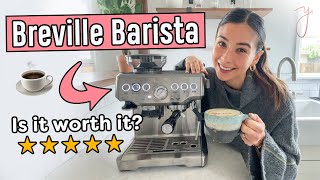 Breville Barista Express Review I How to use a beginners guide☕ [upl. by Damha]