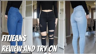 Fitjeans review and try on GIVEAWAY [upl. by Aivizt]