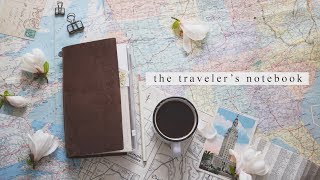 How To Set Up Your Travelers Notebook  Beginners Guide [upl. by Ydoc]