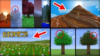 ✔ Minecraft 20 Things You Didnt Know About Biomes [upl. by Carr]