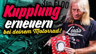 Kupplung wechseln Motorrad  HOW TO [upl. by Orlena356]