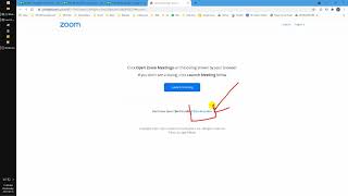 How to Open Zoom Meeting on Chrome Browser [upl. by Alison792]