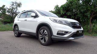 2015 Honda CRV 24 4WD StartUp and Full Vehicle Tour [upl. by Neyr]