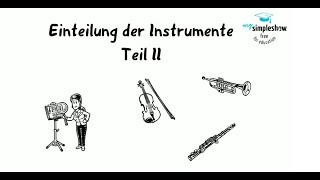 Instrumentenkunde Einteilung der Instrumente Teil 2 [upl. by Dublin]