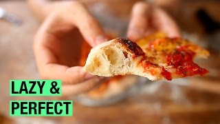 11 NoKnead Homemade Pizza Dough [upl. by Ntisuj]