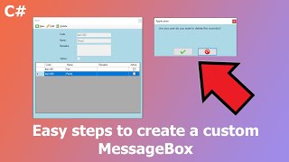 Custom MessageBox [upl. by Brightman884]