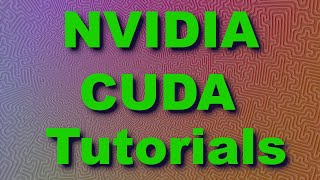 NVIDIA CUDA Tutorial 5 Memory Overview [upl. by Ainig]