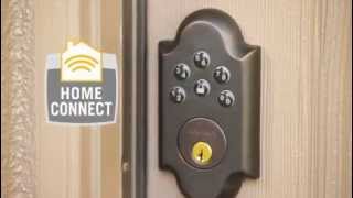 Baldwin Keyless Entry Deadbolt with Home Connect Technology [upl. by Ycnaffit]