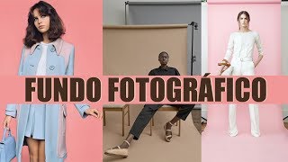 COMO FAZER UM FUNDO FOTOGRÁFICO INCRÍVEL tutorialcomo fazer [upl. by Hanah]