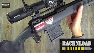 Savage 110 Tactical FULL RACKNLOAD REVIEW [upl. by Euqirne]