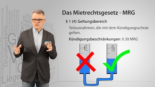 Das Mietrechtsgesetz  MRG Teil 3 Teilausnahmen [upl. by Wentworth]