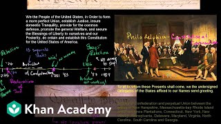 Birth of the US Constitution  US History  Khan Academy [upl. by Mayman]