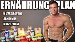 ERNÄHRUNG  So erreichst du deinen Traumkörper   Ernährungsplan und Supplements [upl. by Byrann]