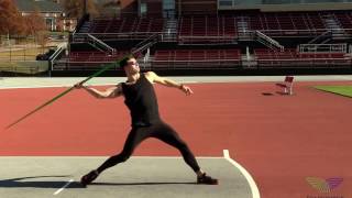 HOW TO THROW JAVELIN  3 Step Gap Throw [upl. by Amadas109]