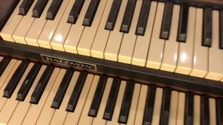 whats INSIDE Baldwin Encore Electric Organ Model  130DR [upl. by Ddej280]