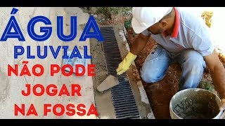 CAIXA COLETORA PARA ÁGUA PLUVIAL COMO FAZER [upl. by Fatimah696]