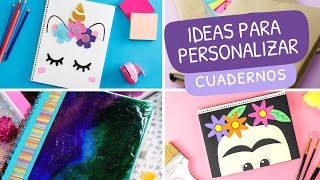 Ideas para personalizar cuadernos [upl. by Ricketts]