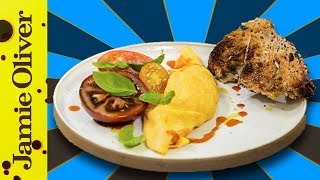 How to Make a Silky Omelette  Jamie Oliver [upl. by Grindlay]