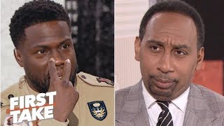 Kevin Hart defends Philadelphia to Stephen A  First Take [upl. by Alitta]