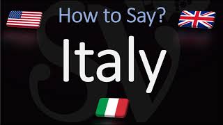 How to Pronounce Italy CORRECTLY [upl. by Cassie945]