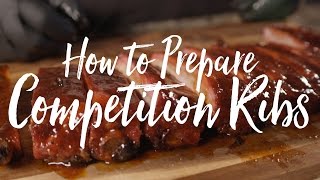 Competition Rib Recipe St Louis Spare Ribs [upl. by Sergeant]