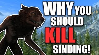 Why You Should Kill Sinding  Hardest Decisions in Skyrim  Elder Scrolls Lore [upl. by Lev]