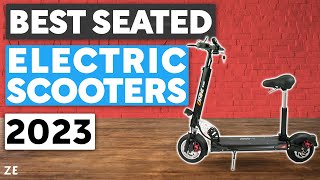 Best Electric Scooters With Seats 2023 🛴 TOP 5 Electric Scooter Live Demo amp Reviews 🔥 [upl. by Sterne]