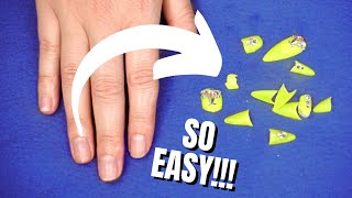 DIY HOW TO REMOVE GEL NAILS amp GEL EXTENSIONS [upl. by Nivla764]