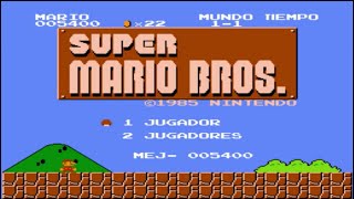 Super Mario Bros 1 NesEspañol18Modo Historia Completo [upl. by Eenimod]