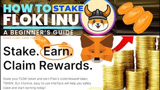 How To Connect Metamask Wallet with Floki Inu Staking  Crypto Wallets Info [upl. by Ihskaneem]