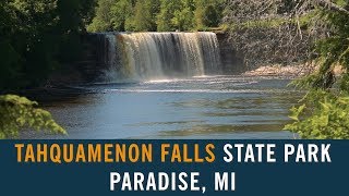 The Waterfalls at Tahquamenon Falls State Park [upl. by Admana]