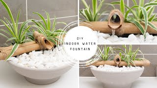 DIY Water Fountain Home Decoration  Tabletop Water Fountain [upl. by Eceinehs]