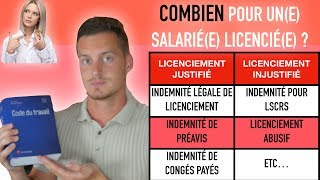 Les IndemniteÌs De Licenciement [upl. by Susann]