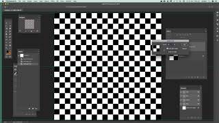 Create checkerboard pattern in Photoshop tutorial how to [upl. by Ferwerda]