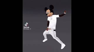 MICKEY DANCING TO SONG TIKTOK VIBES [upl. by Suitangi]